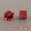 Кристалл Angled Cube 6mm Padparadscha