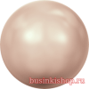 Бусины - жемчуг 5818 12мм ROSE GOLD PEARL