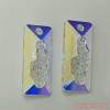 Кристалл подвеска 6925 GROWING CRYSTAL RECTANGLE 36мм Crystal AB