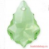 Кристалл подвеска Baroko 6090 22мм CHRYSOLITE