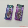 Кристалл подвеска 6925 GROWING CRYSTAL RECTANGLE 26мм Vitrail Light