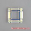 Кристалл подвеска SQUARE RING 4439 20мм Crystal AB Кристалл подвеска SQUARE RING 4439 20мм Crystal AB