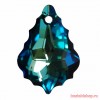 Кристалл подвеска Baroko 6090 22мм BERMUDA BLUE