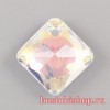 Кристалл подвеска 6431 16мм Princess Cut Crystal AB