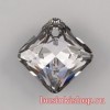 Кристалл подвеска 6431 Princess Cut 11мм Silver Night