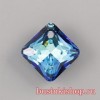 Кристалл подвеска 6431 Princess Cut 11мм Bermuda Blue