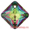 Кристалл подвеска 6431 Princess Cut 11мм Vitrail Medium
