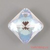 Кристалл подвеска 6431 Princess Cut 9мм Crystal BLUE AB