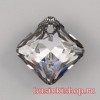 Кристалл подвеска 6431 Princess Cut 16мм Silver Night