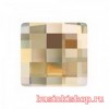 Кристалл Chessboard 2493 8мм Golden Shadow
