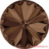 Кристалл Rivoli 1122 10мм SMOKED TOPAZ F
