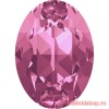 Кристалл OVAL 4120 18мм ROSE F