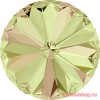 Кристалл Rivoli 1122 14мм CRYSTAL LUMINOUS GREEN F