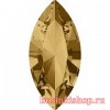 Кристалл NAVETTE 4228 8мм LIGHT COLORADO TOPAZ F