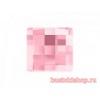 Кристалл Chessboard 2493 12mm Light Rose F