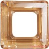 Кристалл подвеска SQUARE RING 4439 20мм CRYSTAL GOLDEN SHADOW Кристалл подвеска SQUARE RING 4439 20мм CRYSTAL GOLDEN SHADOW