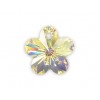 Кристалл подвеска FLOWER 6744 12мм CRYSTAL AB