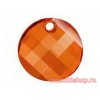 Кристалл подвеска Twist 6621 18мм CRYSTAL RED MAGMA
