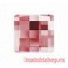 Кристалл Chessboard 2493 8мм Padparadscha F