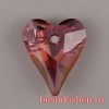 Кристалл подвеска Wild heart 6240 17мм LILAC SHADOW