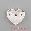 Стразы пришивные Сердце 3259 Crystal F 12mm