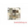 Кристалл Chessboard 2493 20mm Silver Shade F