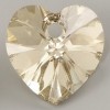 Кристалл подвеска XILION HEART 6228 10мм Crystal Bronze НОВИНКА!